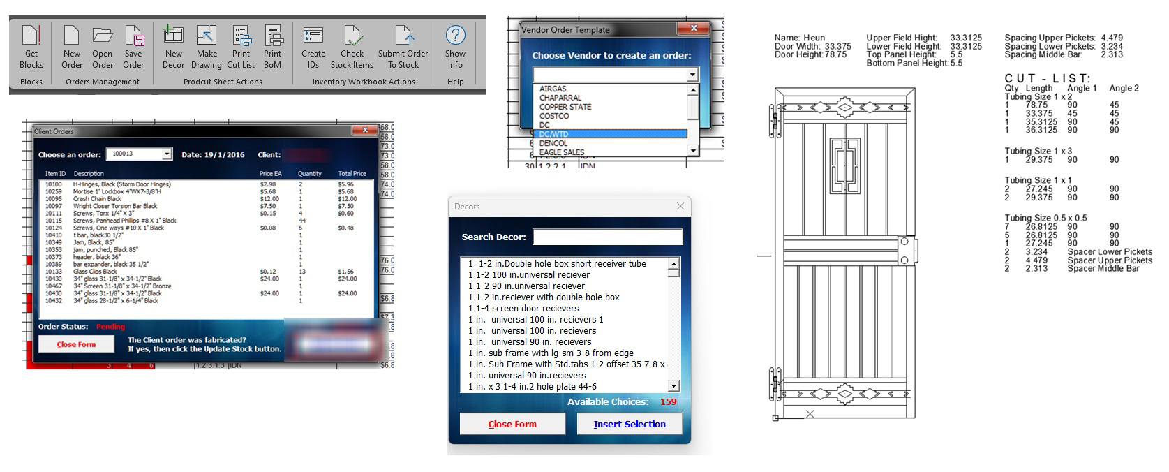 Steel Door Design Automation